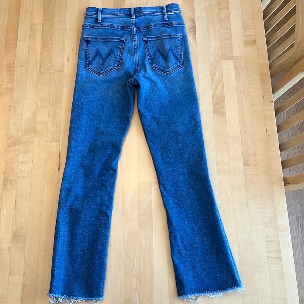 Mother denim The Hustler Ankle Fray